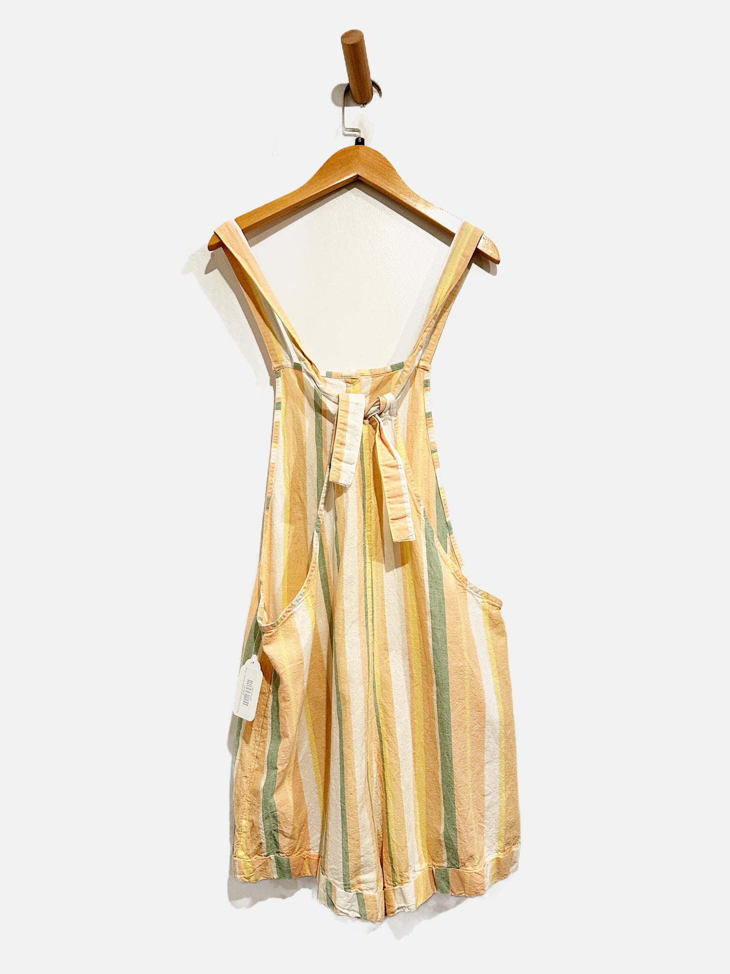 Roxy Pink/Orange/Green Stripe Romper - Small