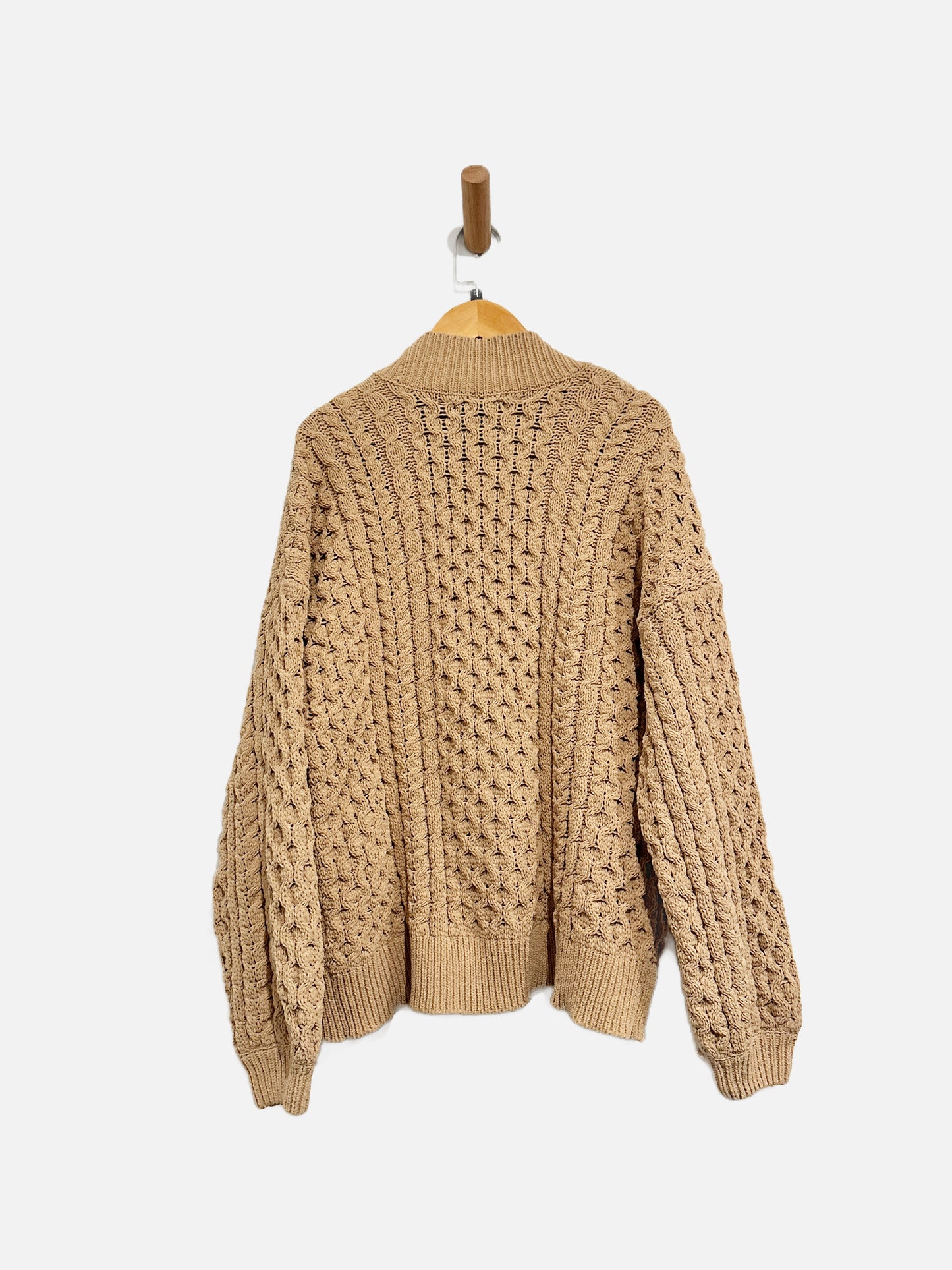 Abercrombie & Fitch Cable Knit Cardigan - Small