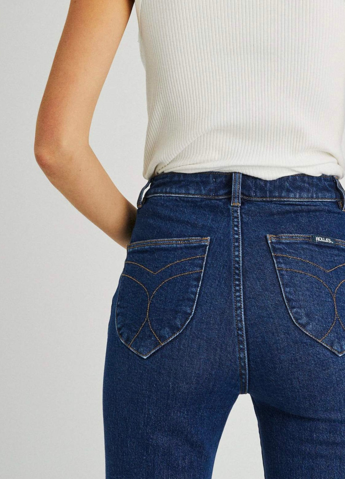 Rolla's Eastcoast Flare Jeans in Blue Organic