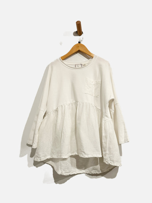 Anthropologie Postmark White Blouse - XS