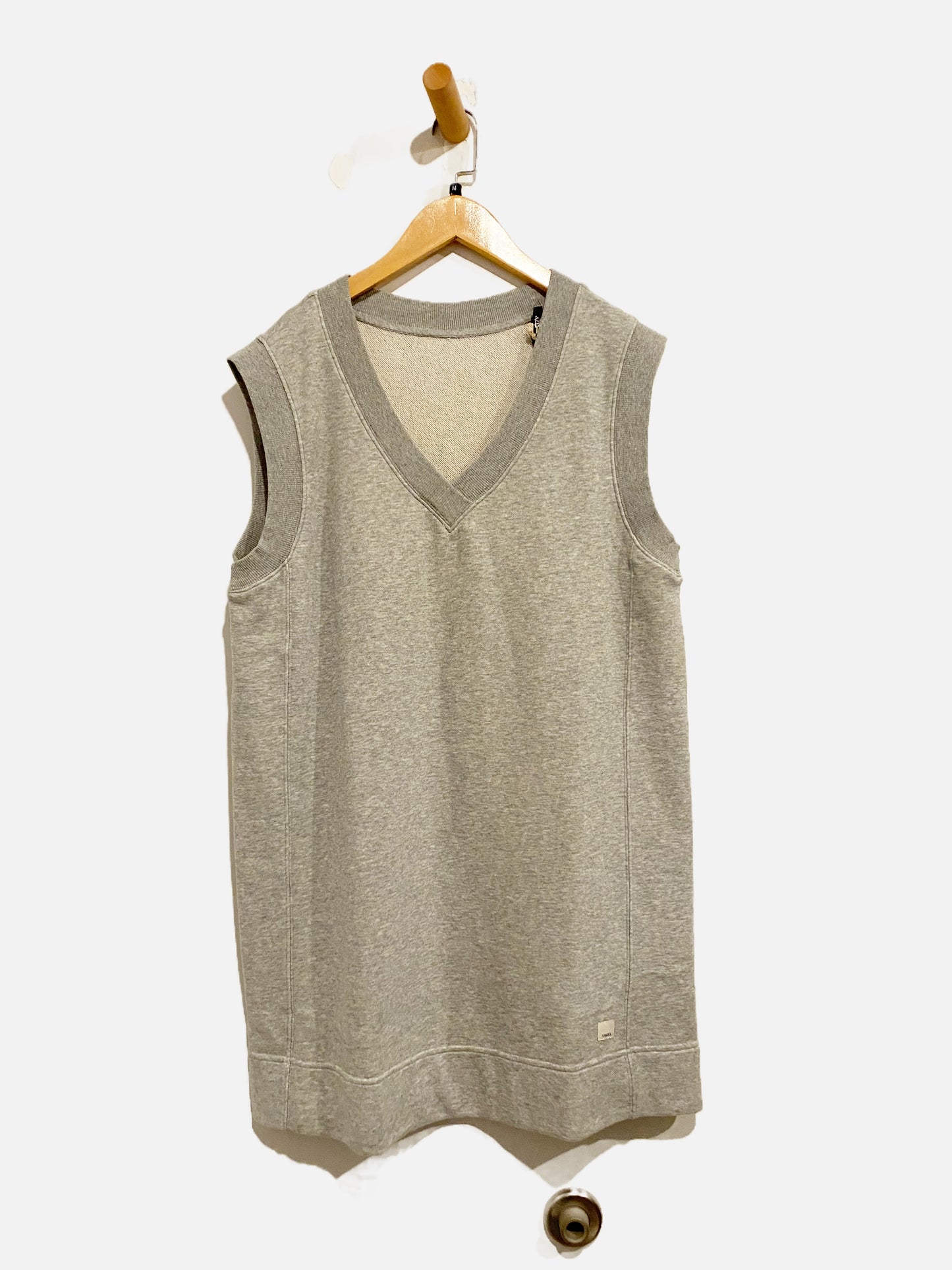 Vuori Sedona Vest Dress in Light Heather Grey - Medium