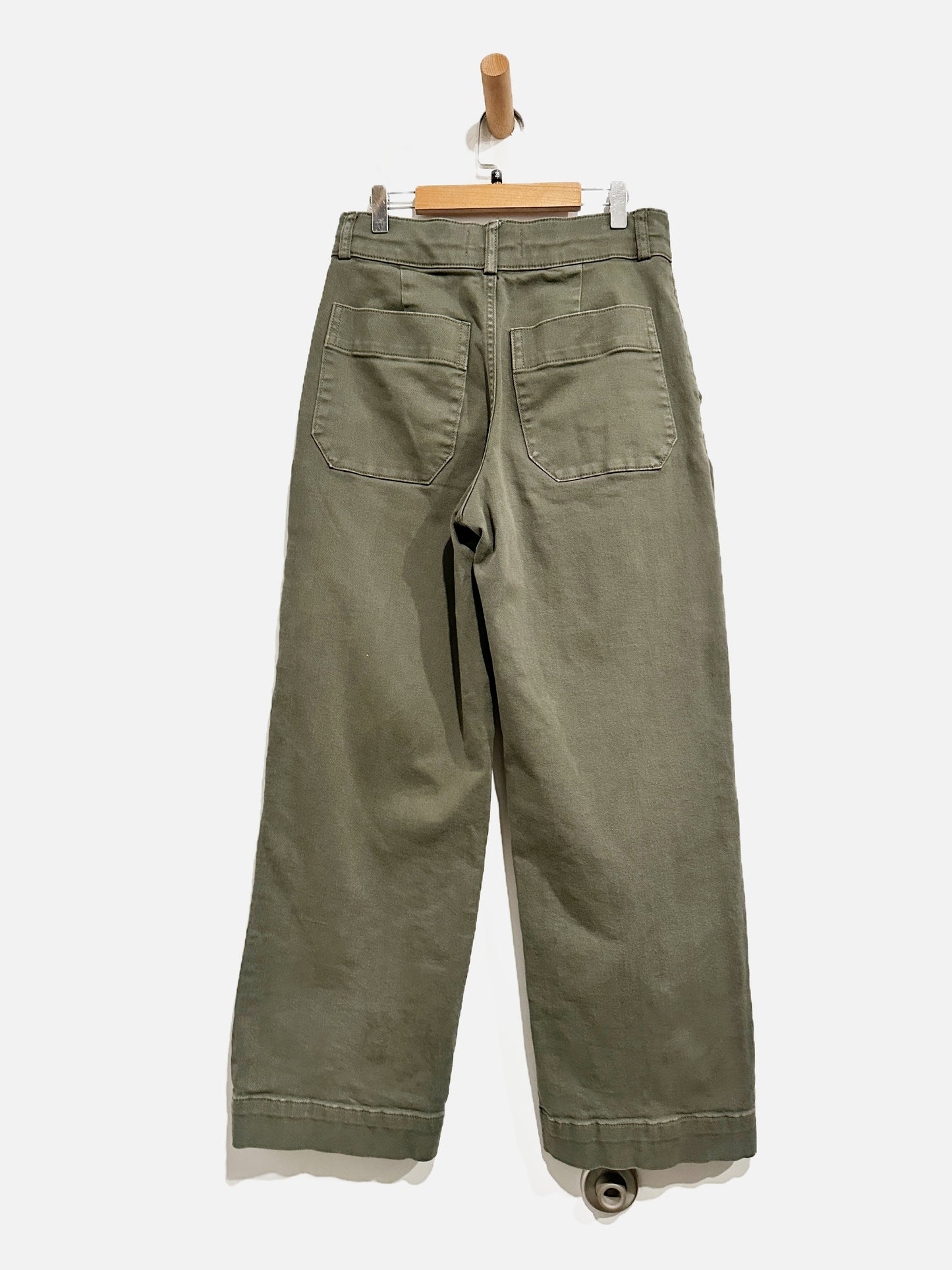 Everlane Green Utility Pants -6