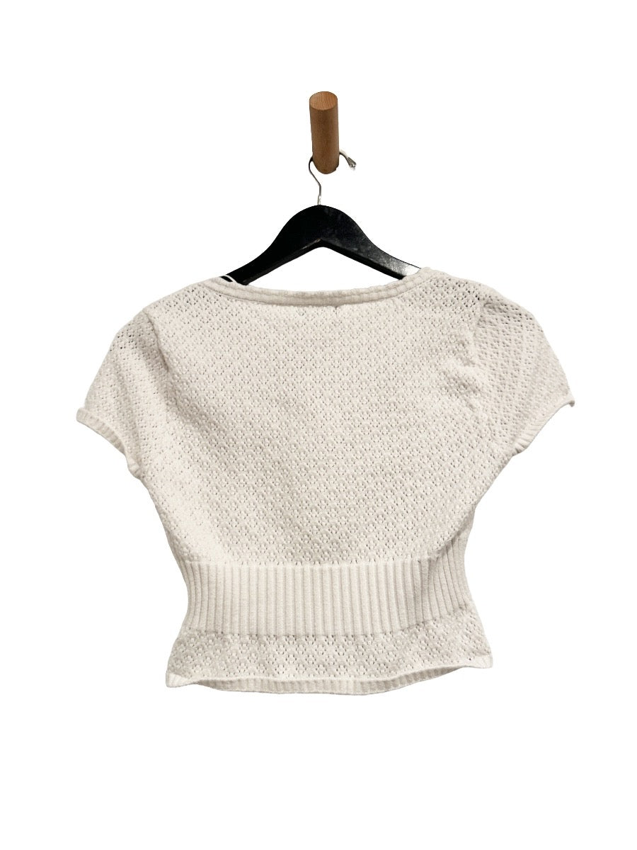 Pacsun Evelyn Sweater T-Shirt in White - Medium