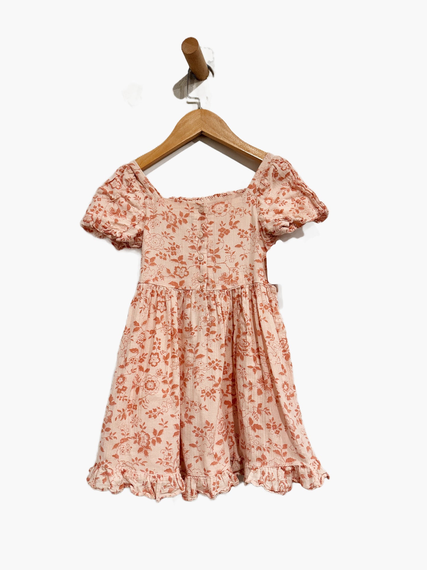 Janie & Jack Pink Floral Dress - 4