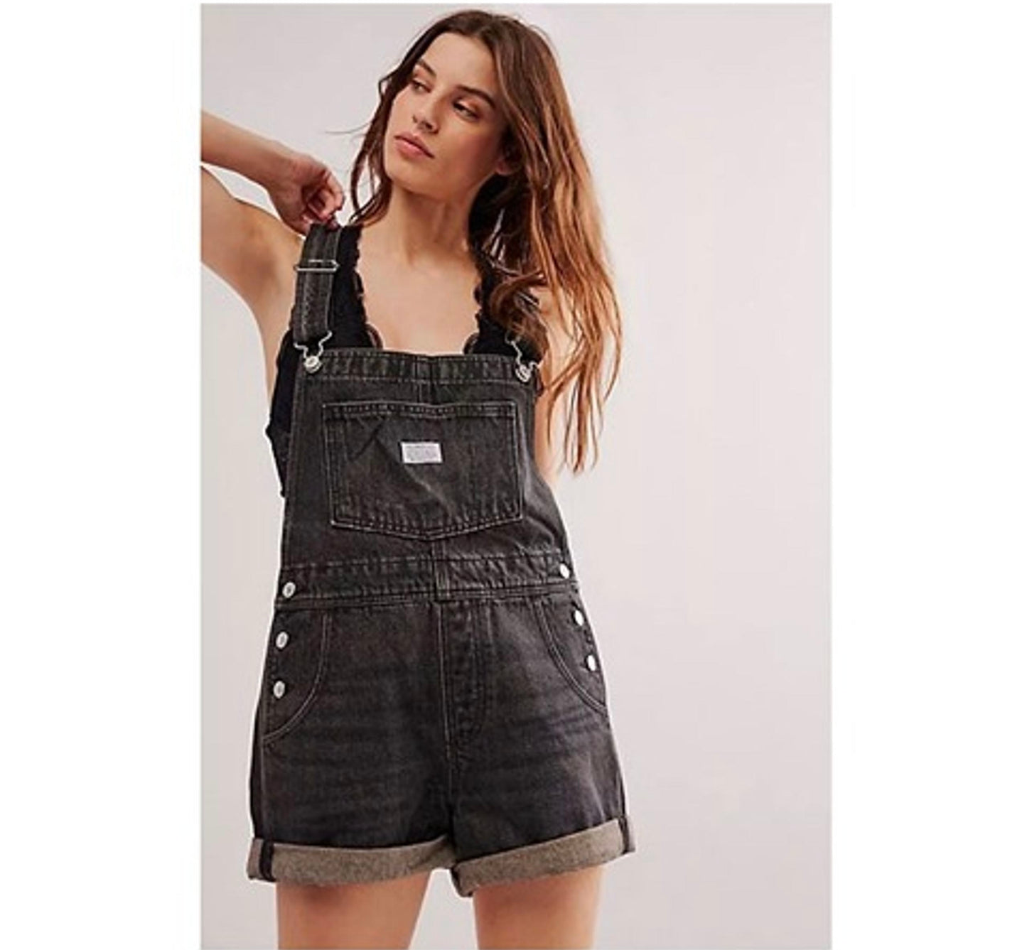 Levi's Vintage Shortalls in Black