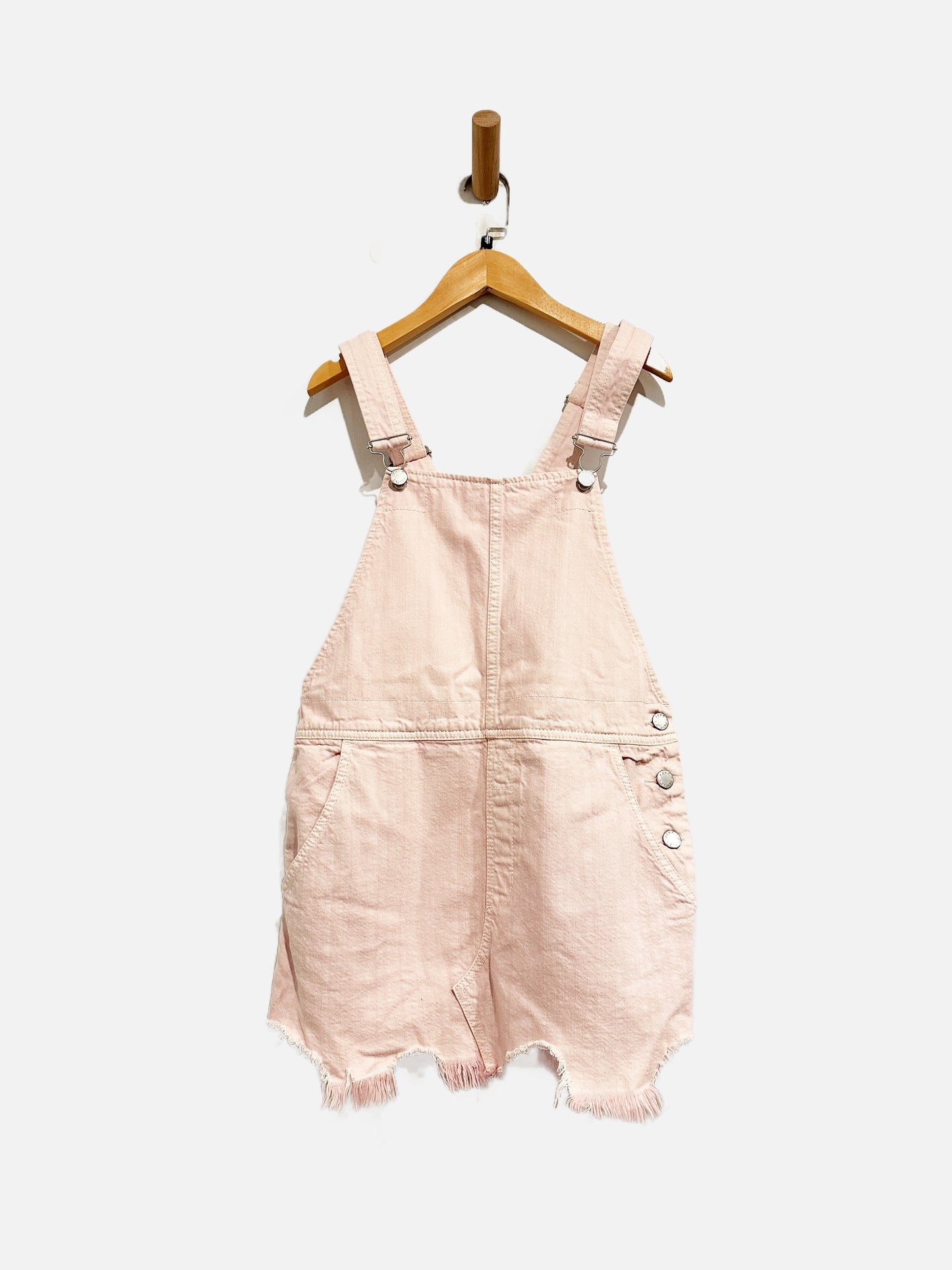 Free People Torn Up Jumper in Pink - 4