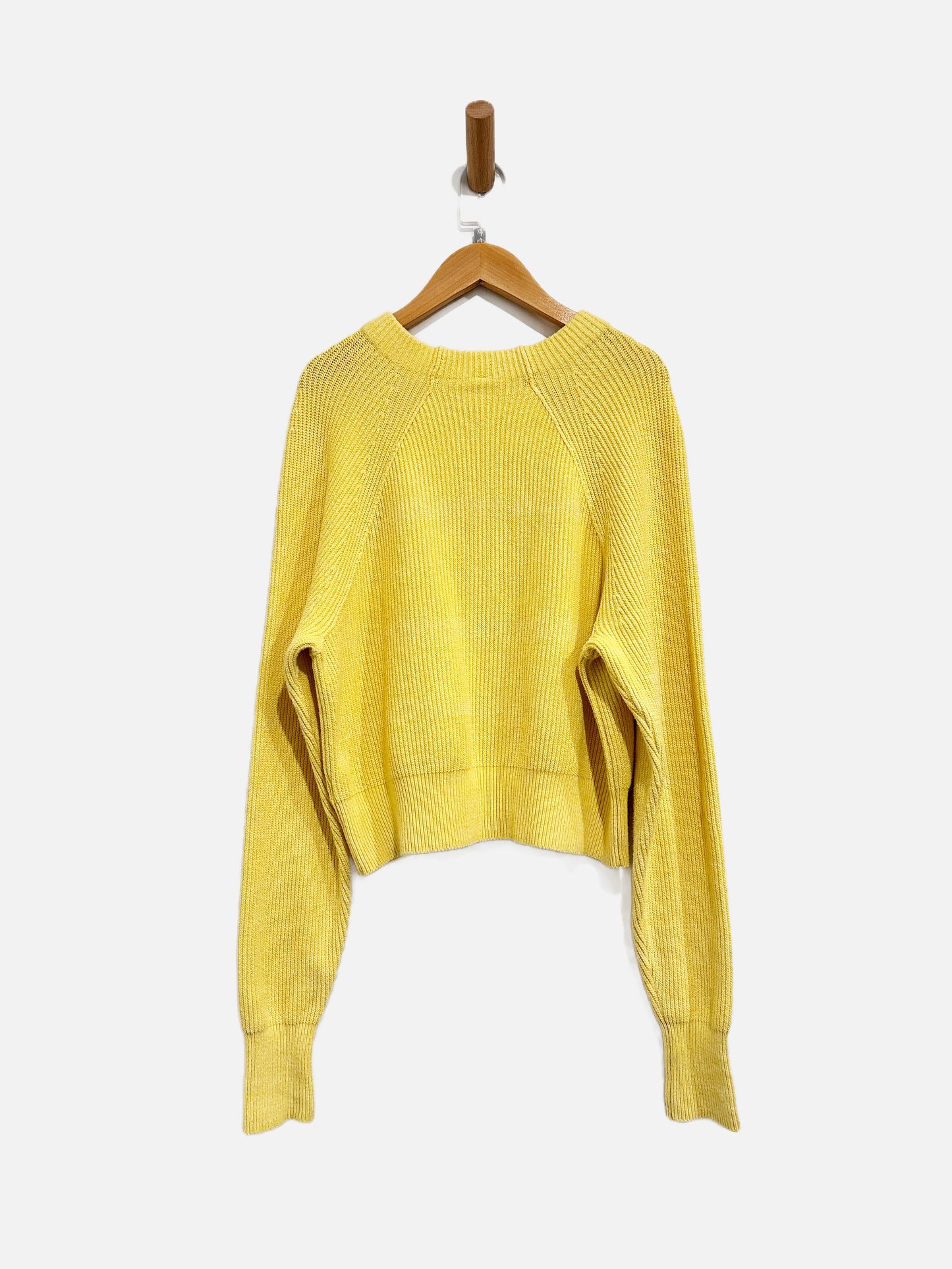 Free People Too Good Pullover in Yellow - XS