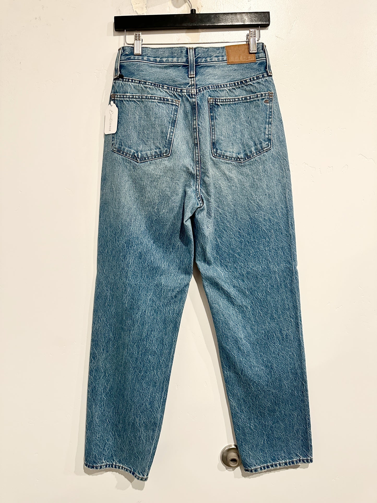 Madewell The Perfect Vintage Straight Jean in Becker Wash - 26