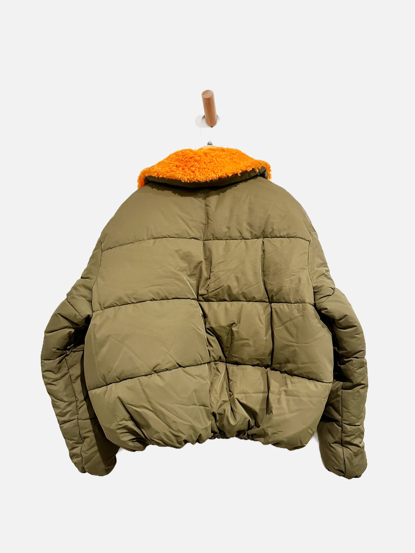 Urban Outfitters Green Puffer Jacket - XS