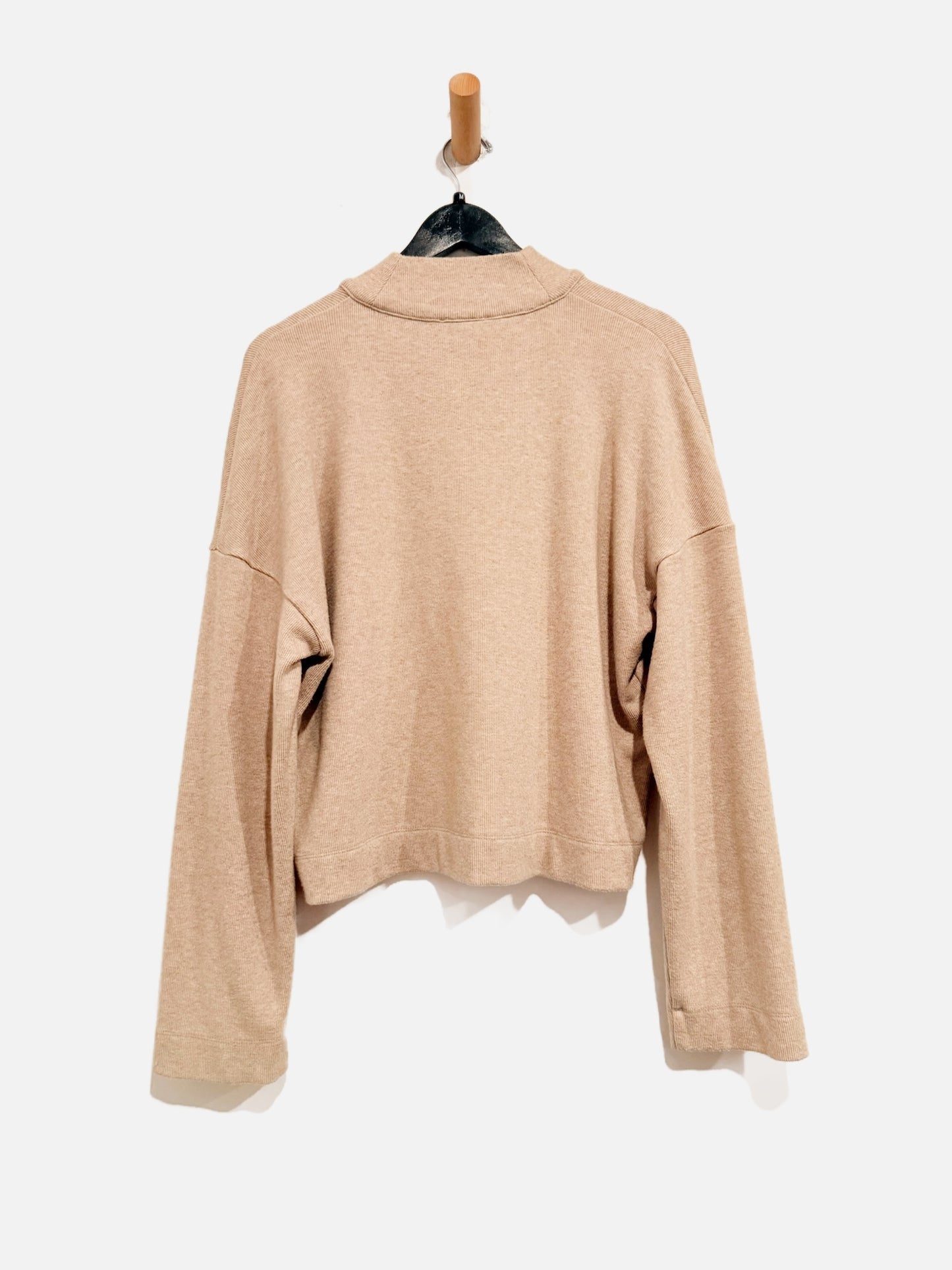 Madewell Taupe Quarter Zip - Medium