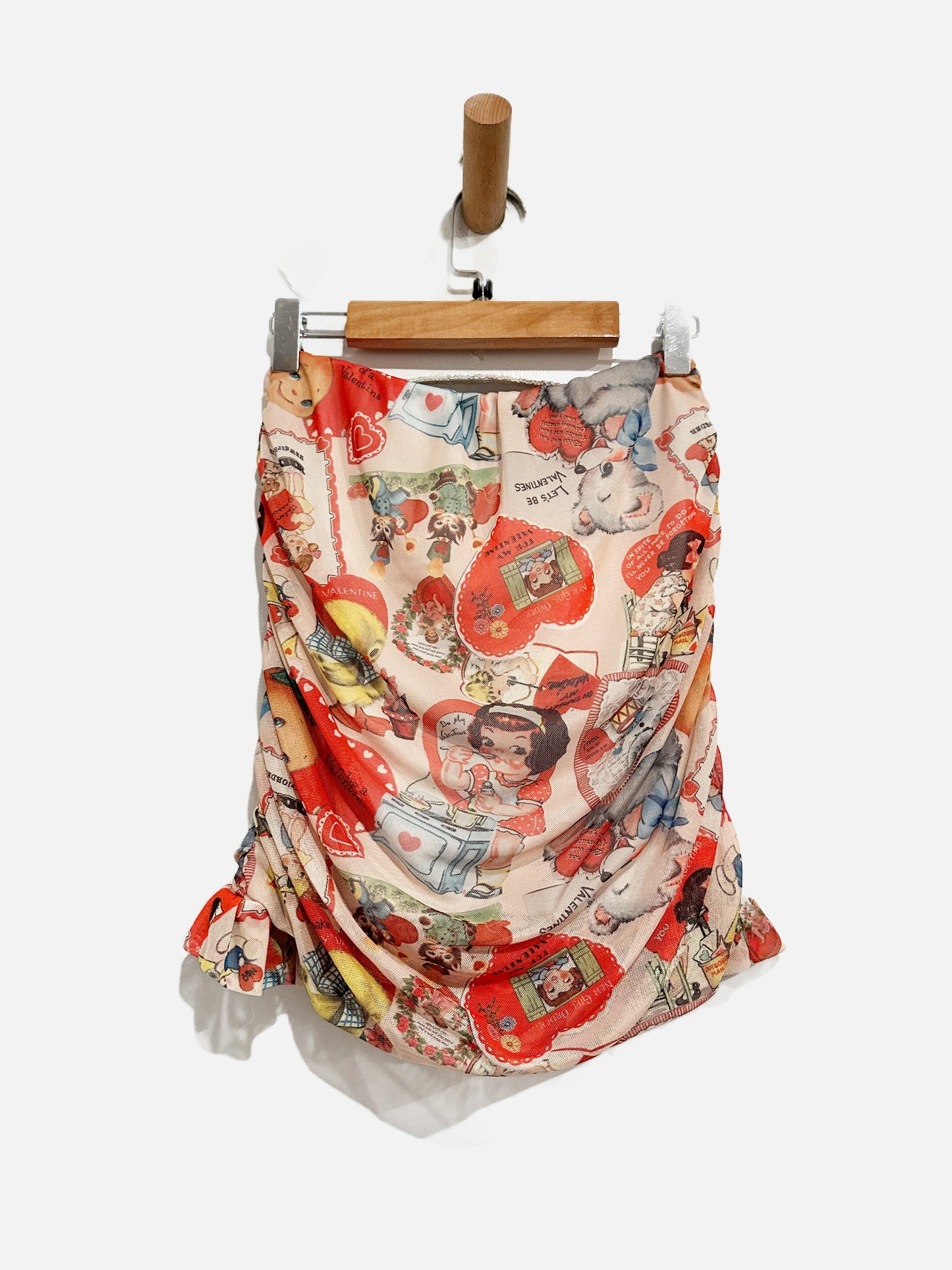 New Girl Order Mesh Print Mini Skirt - 8
