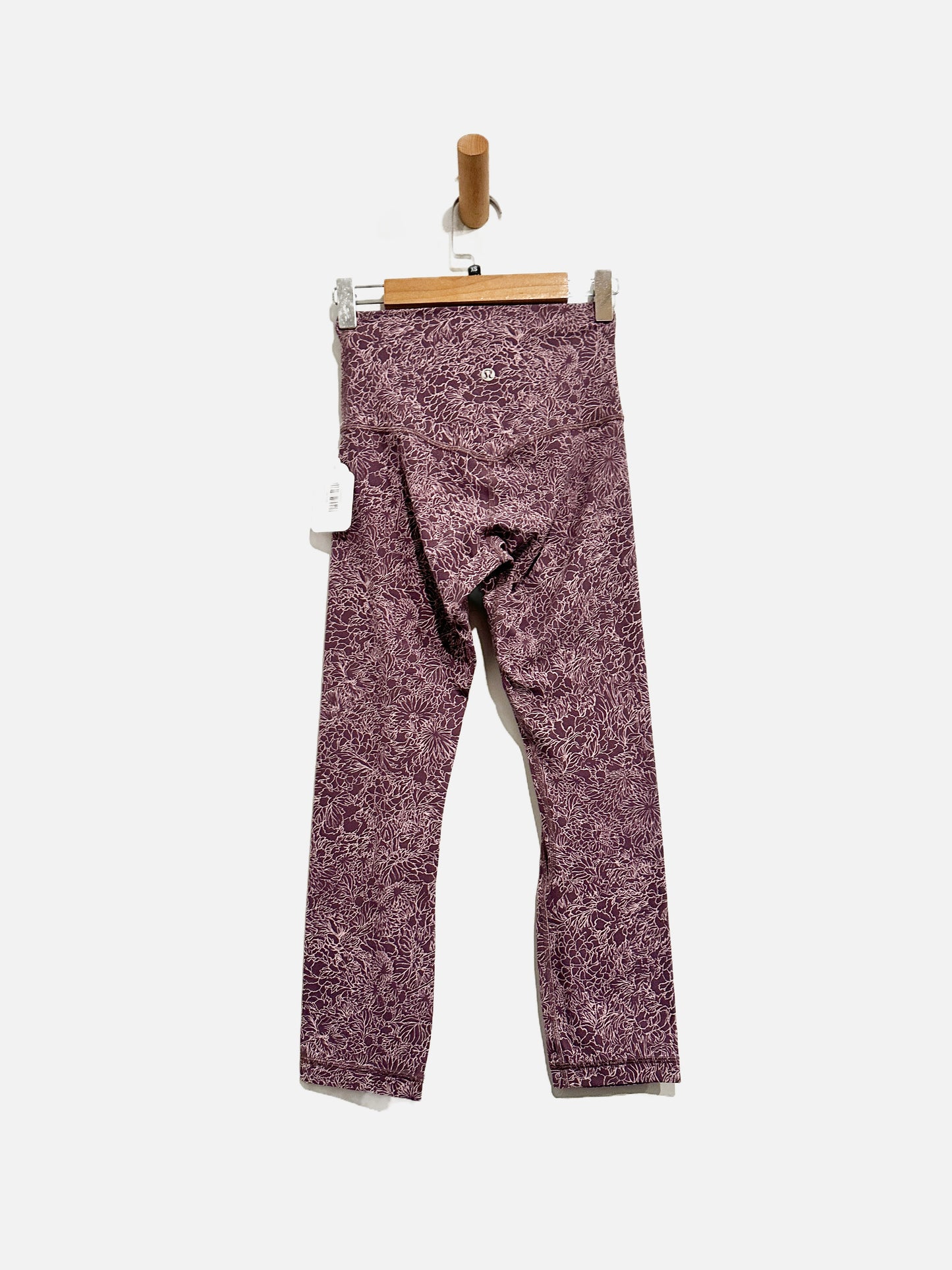 Lululemon Align Crop *21" Arabesque Antoinette Smoky Quartz - 2