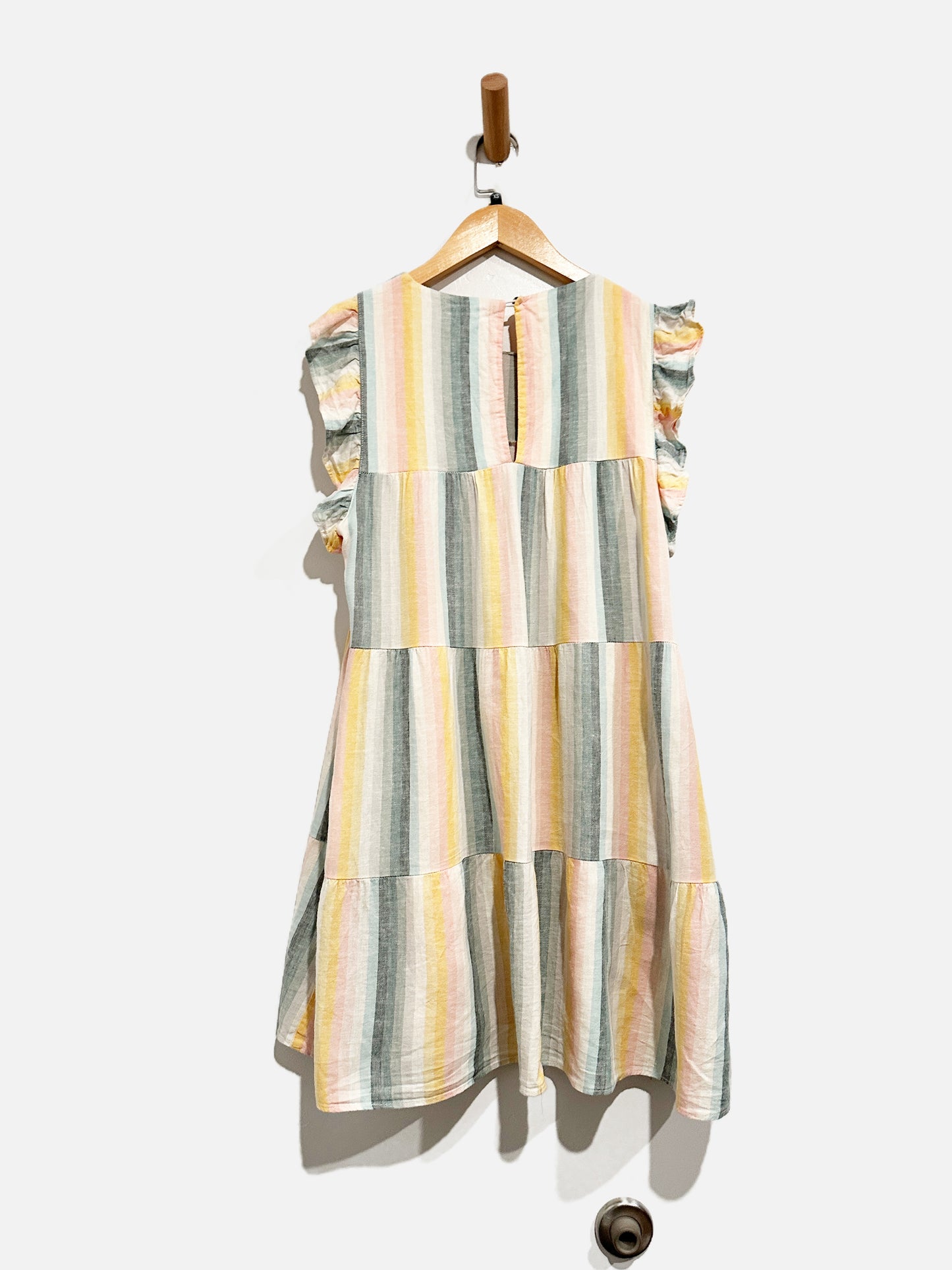 Show Me Your Mumu Daydream Colorful Stripe Mini Dress - XS