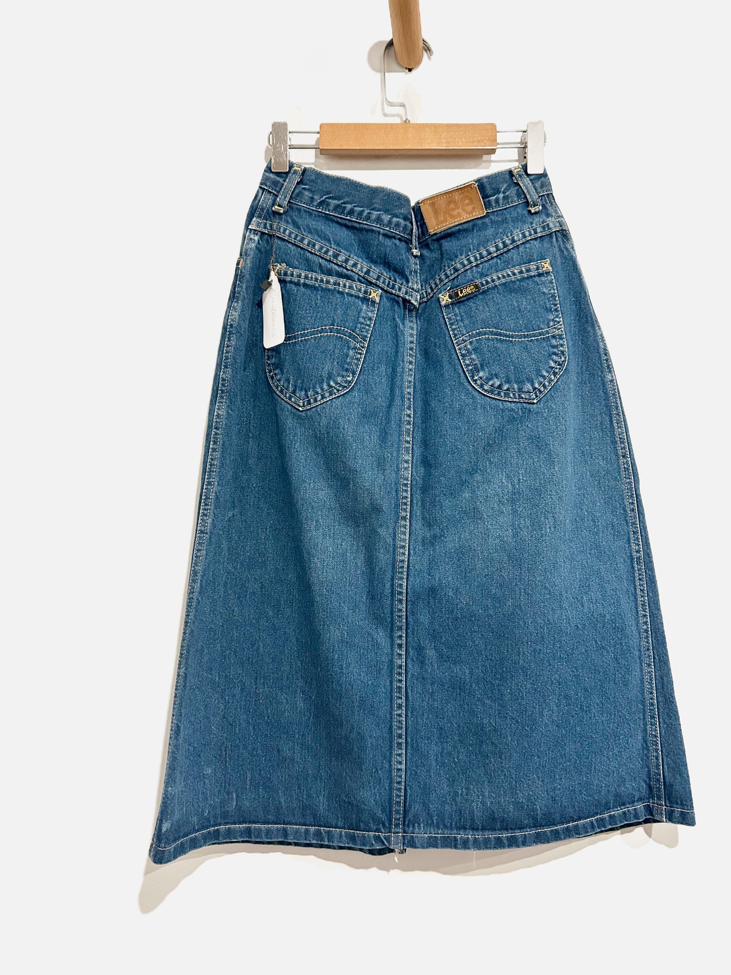 $$ Lee Vintage Denim Skirt - 9
