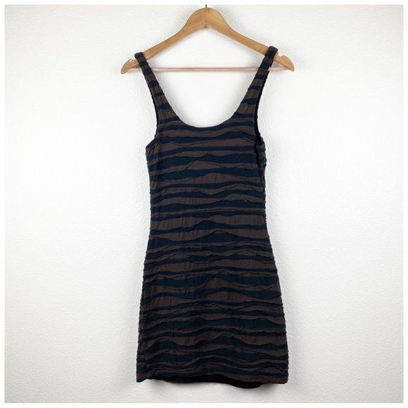 Free People Bodycon Bandage Striped Mini Dress Size Medium