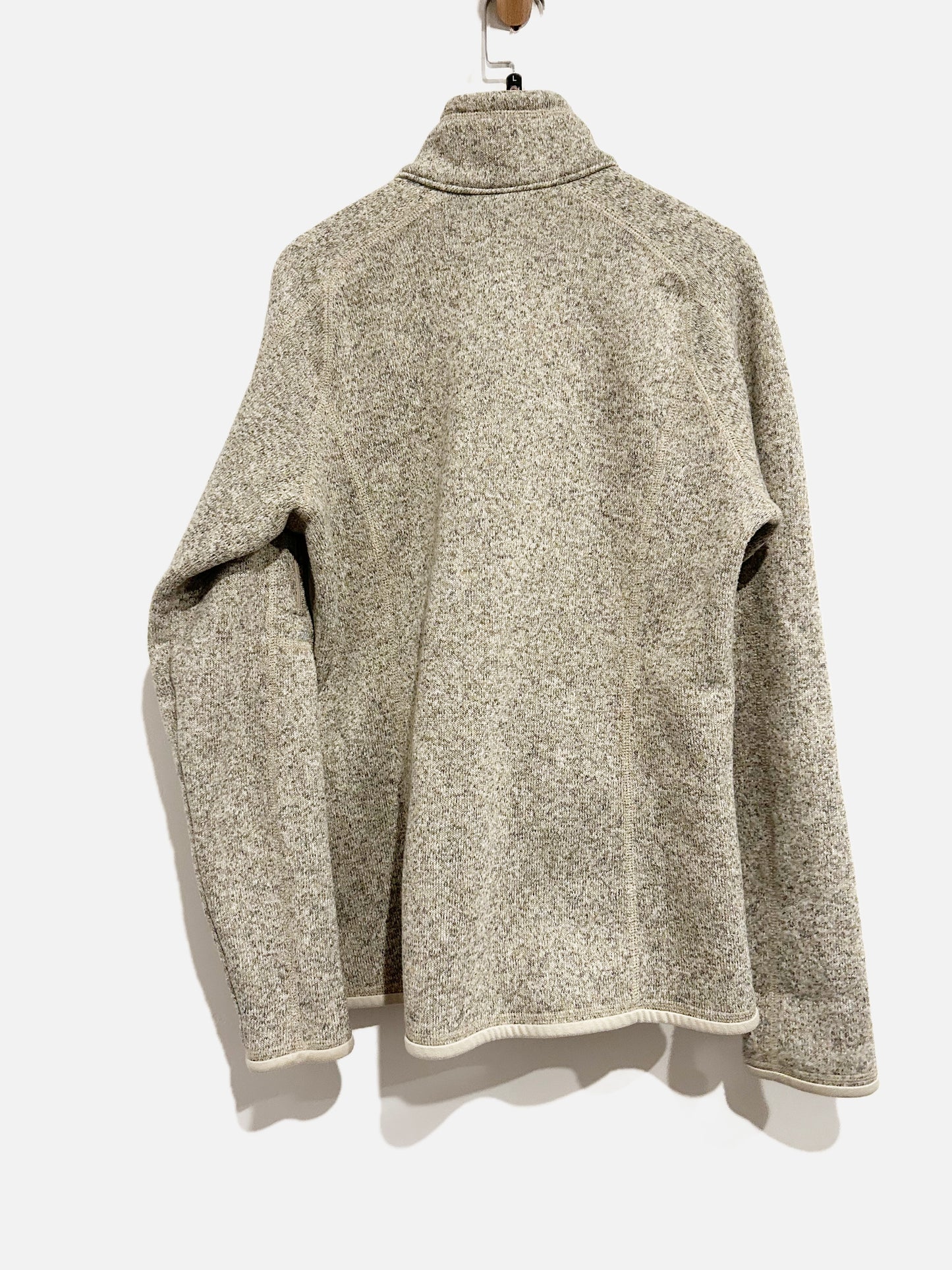 Patagonia Gray and Beige Full Zip Jacket - Large