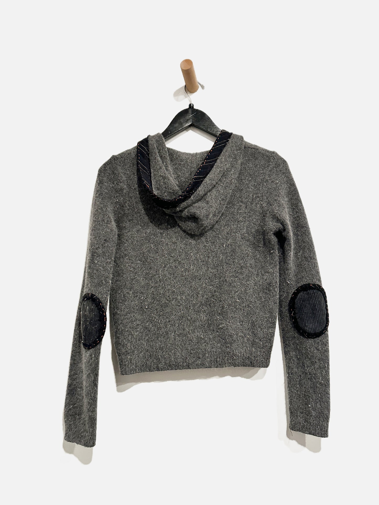 Free People Y2K Gray Wool Sweater - Small