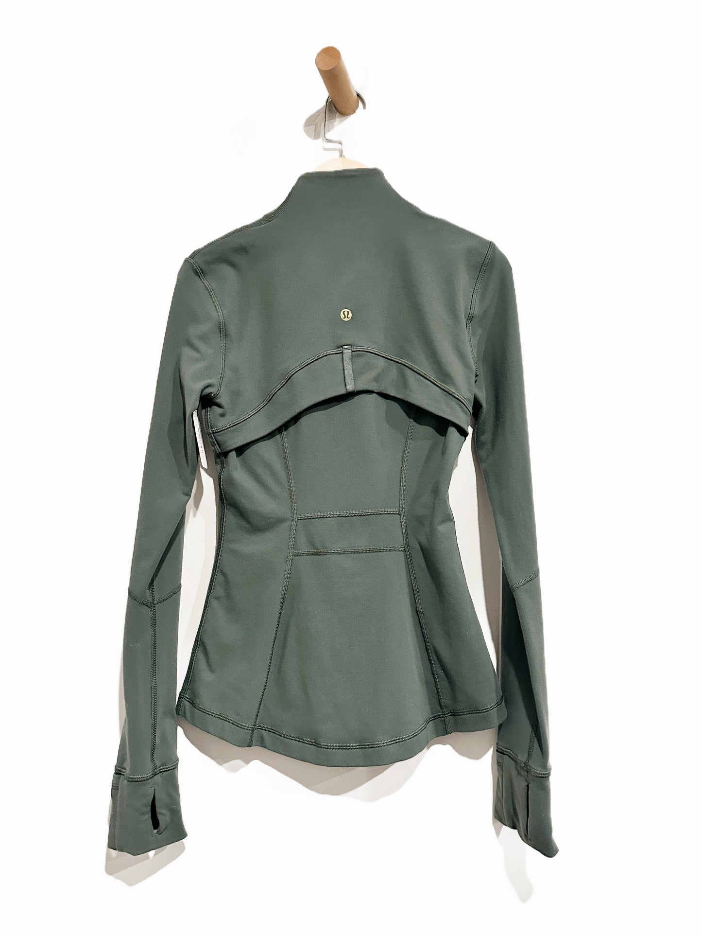 Lululemon Define Jacket in Dark Forest/Gold - 2