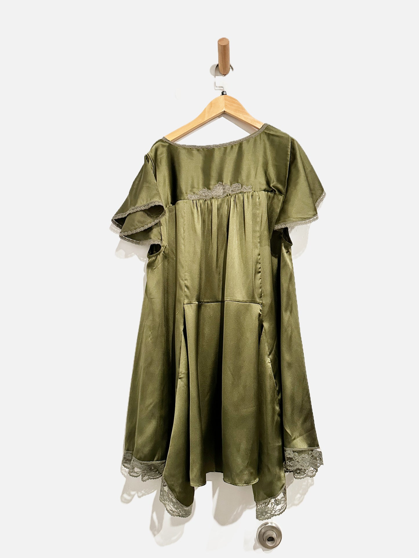 Free People NWT Wildest Rose Tunic in Green- Small