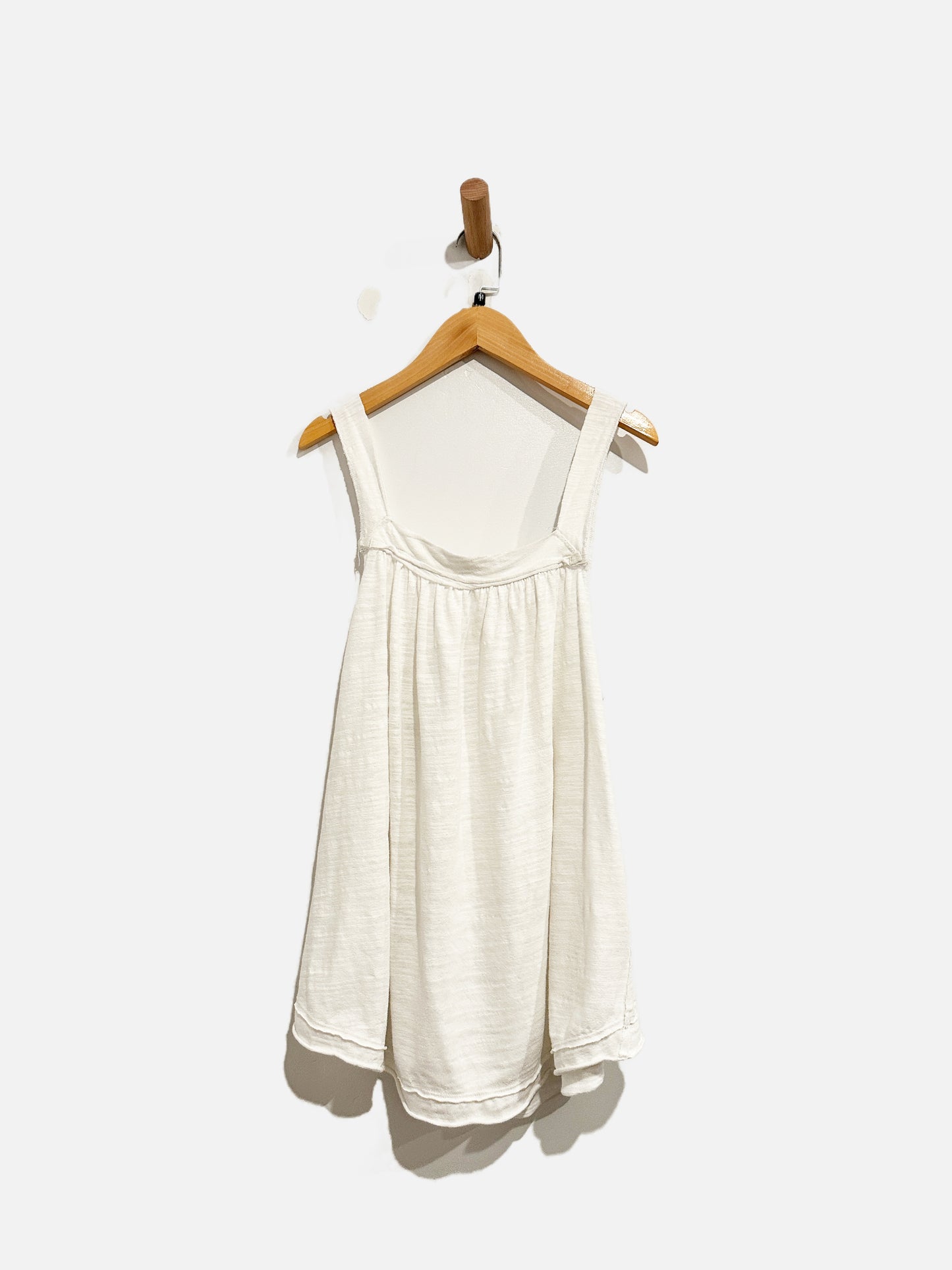 Free People White Heathered Tank - Medium