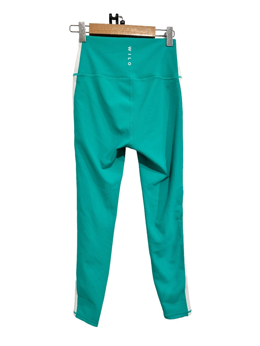 Wilo The Label NWT Green and Purple Sports Bra and Leggings Set - XS