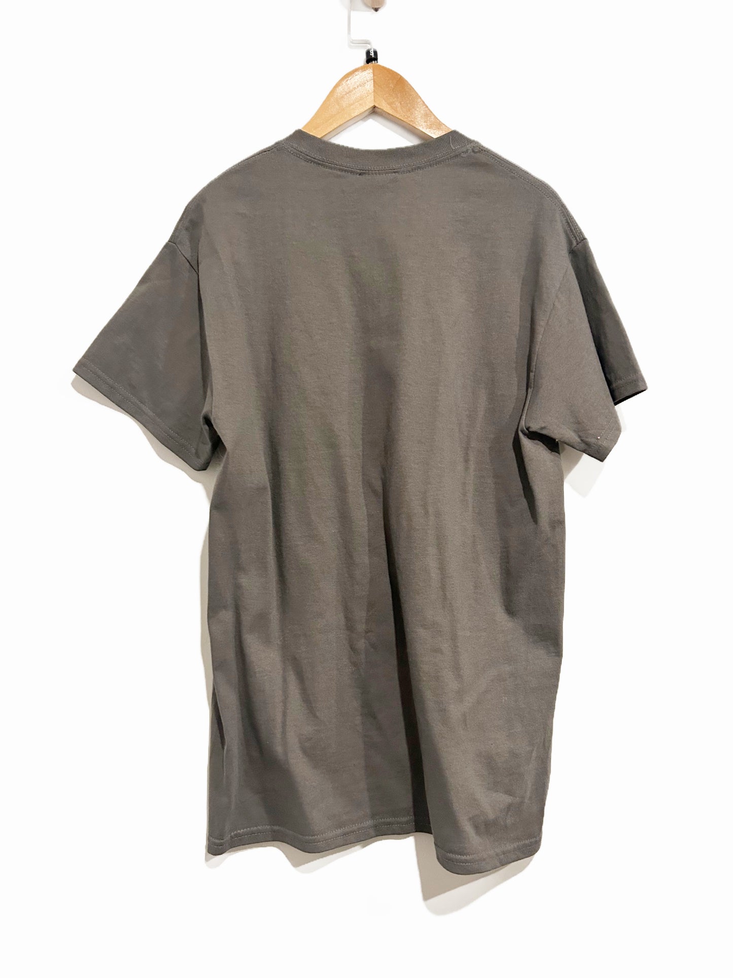 Thrasher Gray Flame T-Shirt - Small