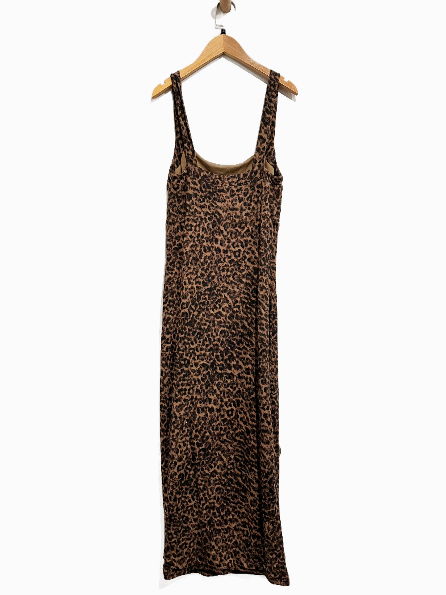 Good American 90s Leopard Print Tank Dress - 3