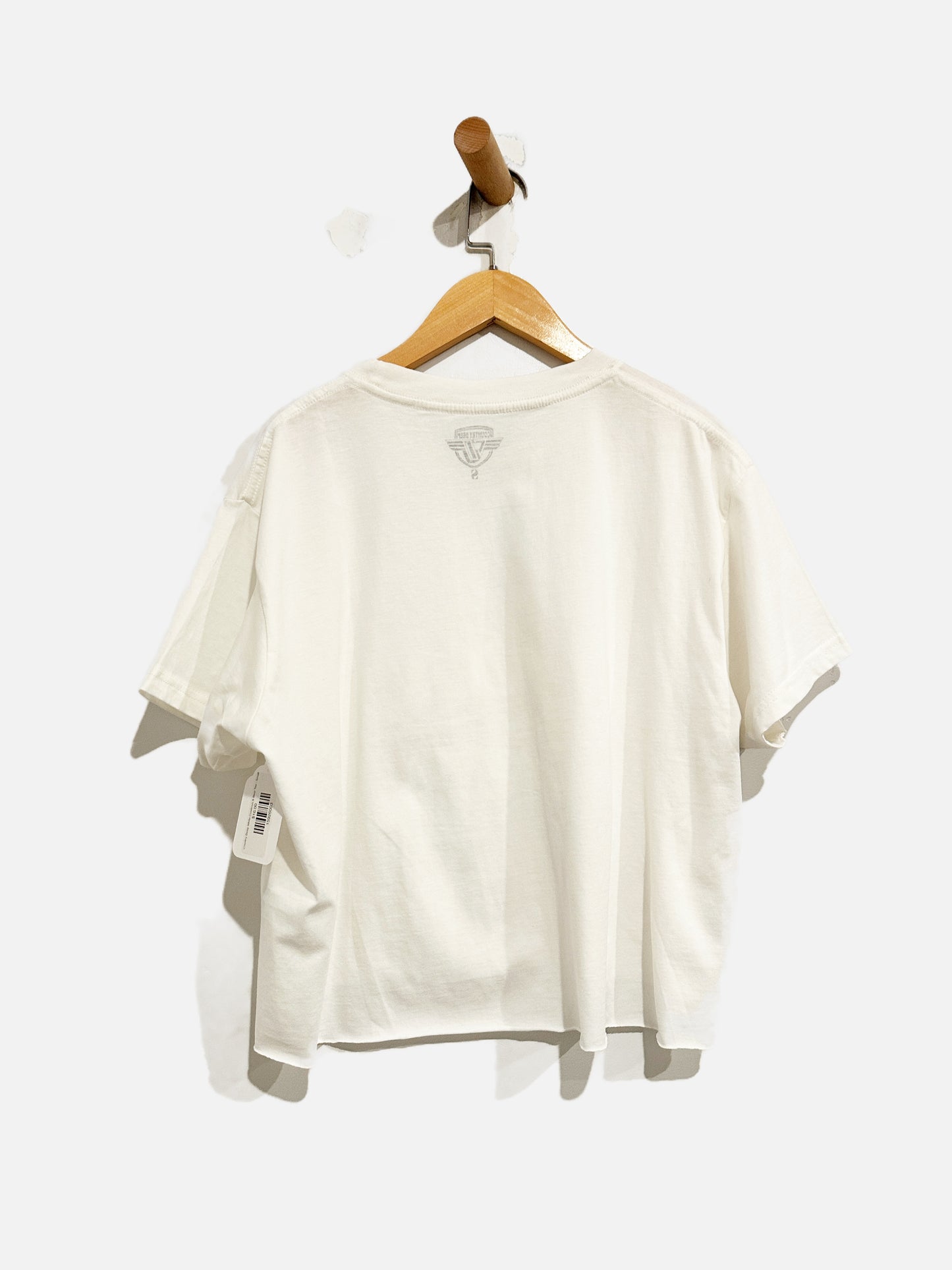 Country Deep White Cowboys & Beer Tee - Small