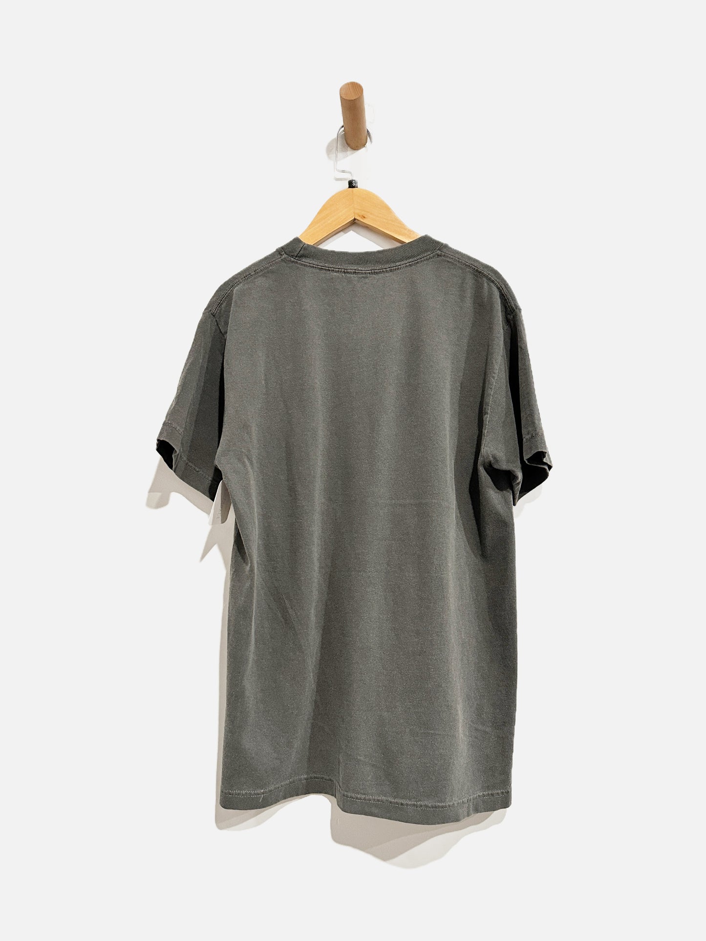 Country Deep Gray Cowgirl Graphic Tee - Small