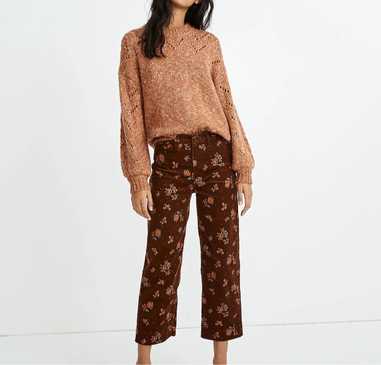 Madewell Orange Sweater - Small