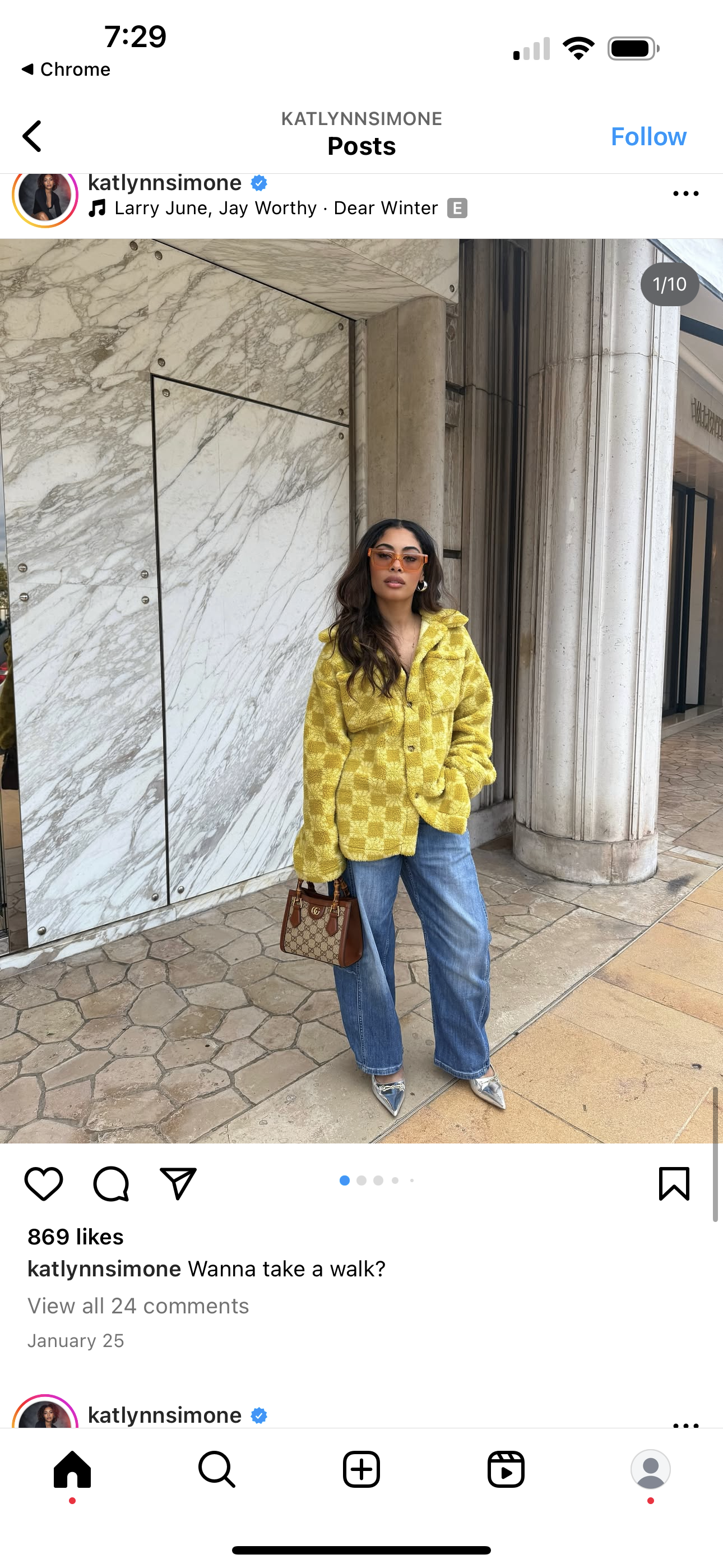 Billabong So Chill Yellow Sherpa Button Jacket - Small