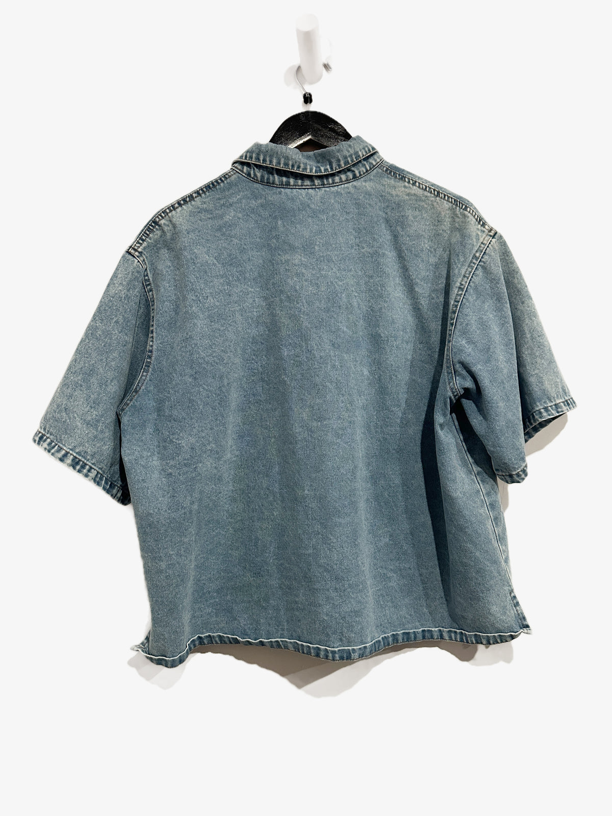 Bronze Snake Delaney Denim Top - XL