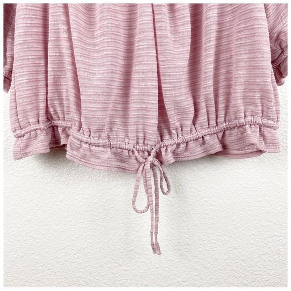 Free People Dorothy Top in Fawn Pink Size Medium