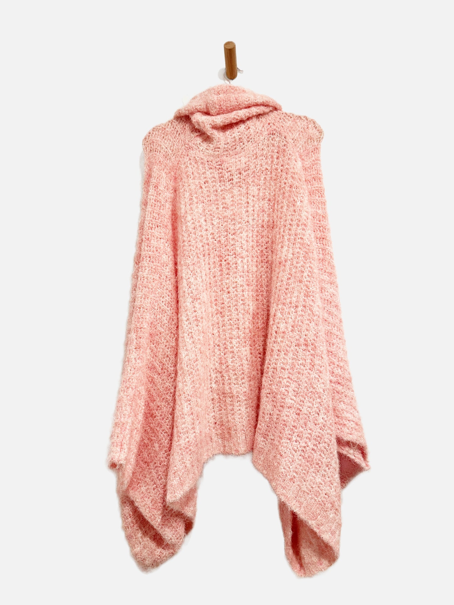 Anthropologie Pink Oversized Sweater - OS