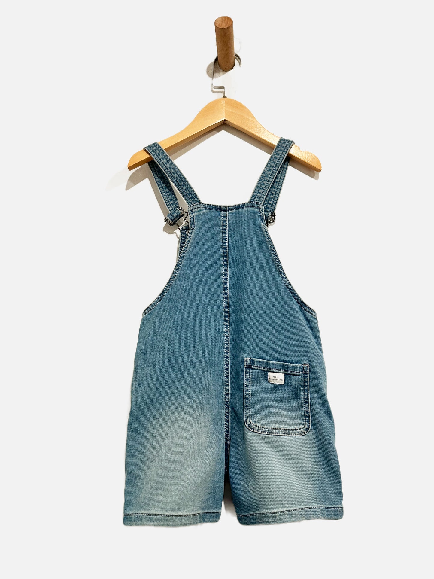 Mayoral Denim Shortalls - 4