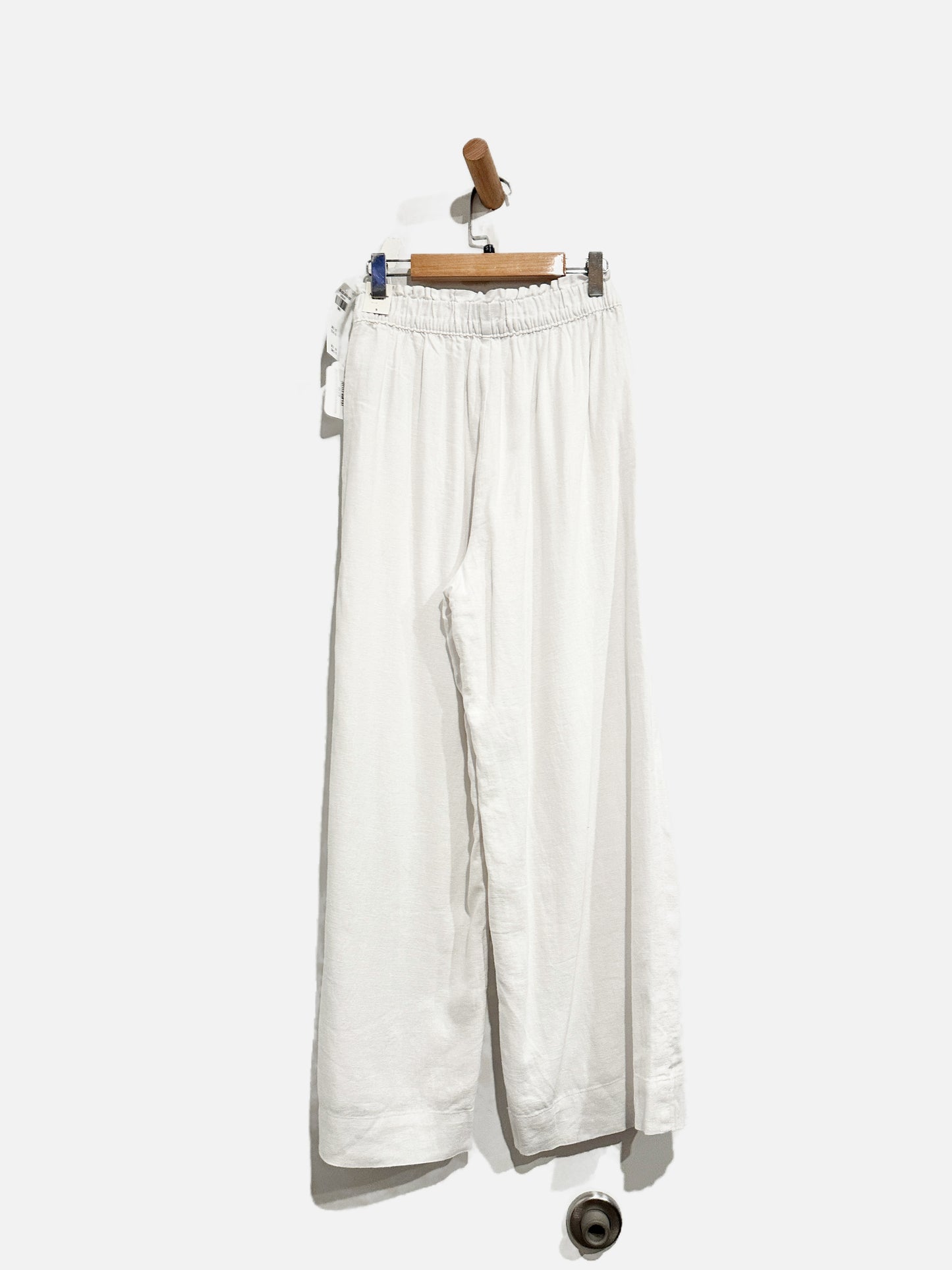 Abercrombie & Fitch White Linen Pants - Small