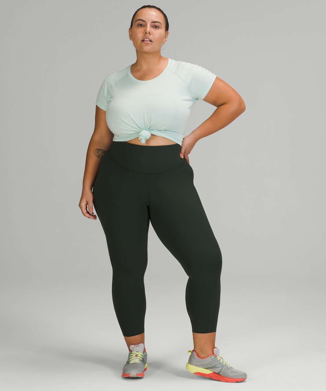 Lululemon Swiftly Tech Short Sleeve in Delicate Mint - 14