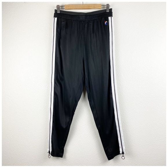PE Nation Black Tuxedo Zip Side Track Pants - Small
