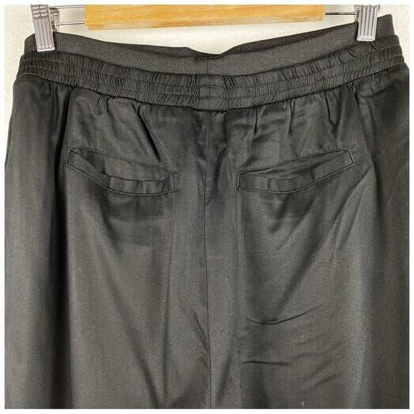 PE Nation Black Tuxedo Zip Side Track Pants - Small