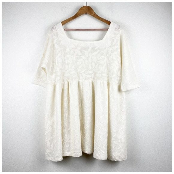 Asos White Babydoll Dress Size XS