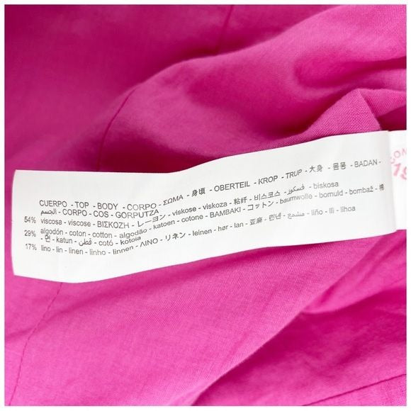 Zara NWT Pink Cropped Blazer Size Medium