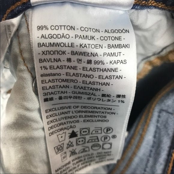 Levi’s NWT 501 Cut off Shorts in wash Jive Stonewash Size 16