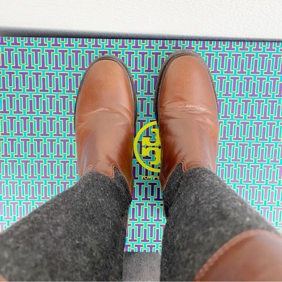 Tory Burch Vintage Knee-High Riding Boots Size 9.5