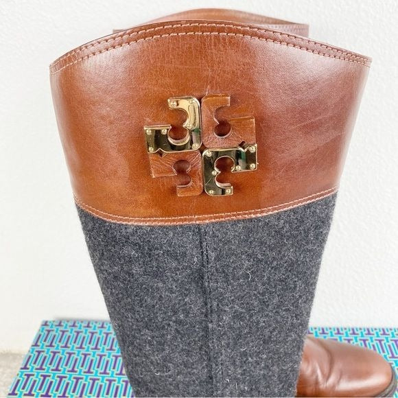 Tory Burch Vintage Knee-High Riding Boots Size 9.5