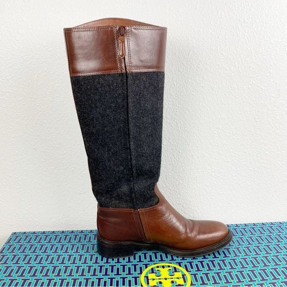 Tory Burch Vintage Knee-High Riding Boots Size 9.5