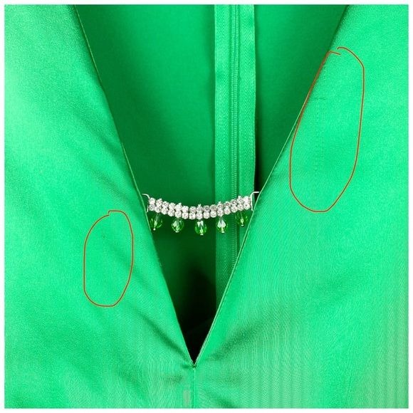 Zara Jewel Trim Draped Dress Size XL