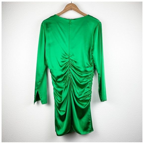 Zara Jewel Trim Draped Dress Size XL