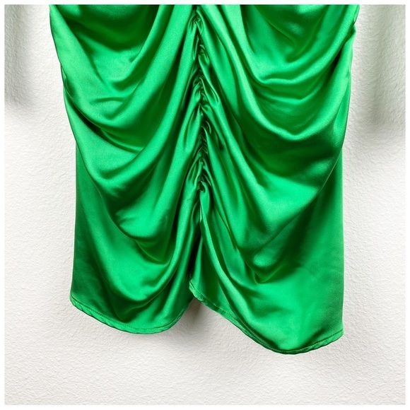 Zara Jewel Trim Draped Dress Size XL
