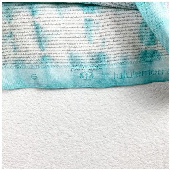 Lululemon Swiftly Tech Racerback Heathered Tranquil Blue Size 6