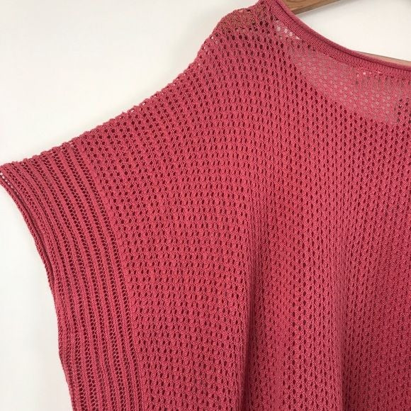 Soft Surroundings Dolman Crochet Top Size Small